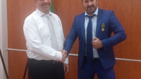 Руководитель Регионального центра общественного контроля в сфере ЖКХ ЧР Солтаев Мансур  награжден  медалью «За заслуги в развитии гражданского общества»