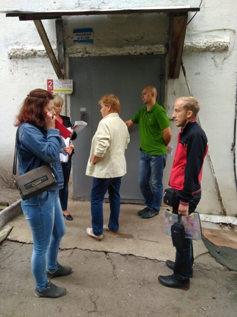 13 сентября в городе Богородицке был проведен энергоконтроль многоквартирного дома.