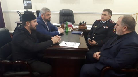 Мансур Солтаев  встретился с первым заместителем  мэра г.Грозный