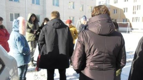 Встреча с жильцами «картонных» домов города Белогорска