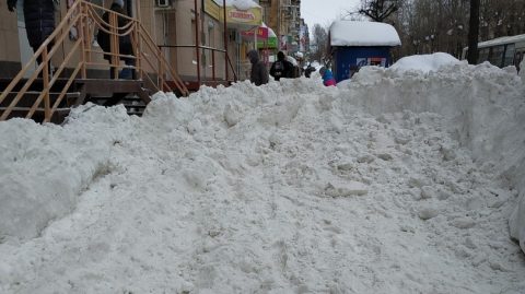 Где хранить снег?