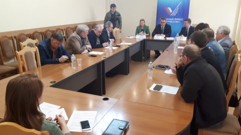 Руководитель РЦОК в Тамбовской области Андрей Пронькин на заседании регионального штаба ОНФ выступил с докладом о результатах работы тематической площадки «Жилье и городская среда»