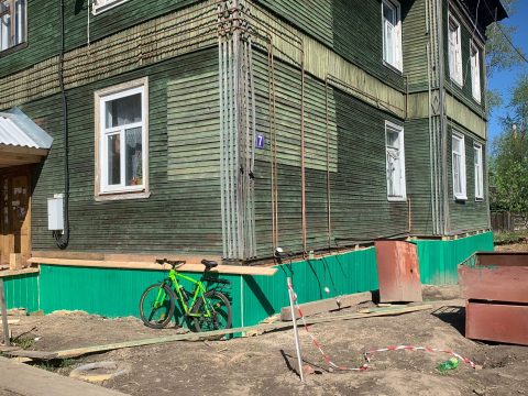 Участие в комиссионной проверке по капитальному ремонту фундамента.