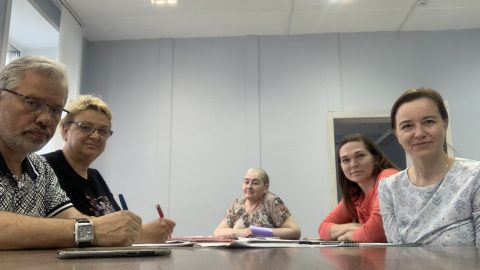 Встреча с председателями советов многоквартирных домов с участием координатора-инспектора Силуяновой Н.Ю.