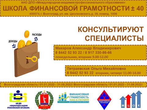 Школа финансовой грамотности