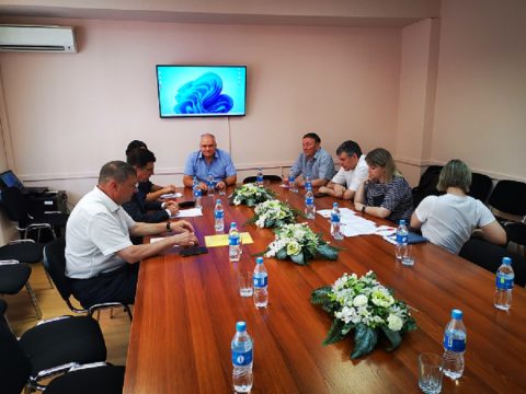 Представление проекта в Министерстве ЖКХ Приморского края.